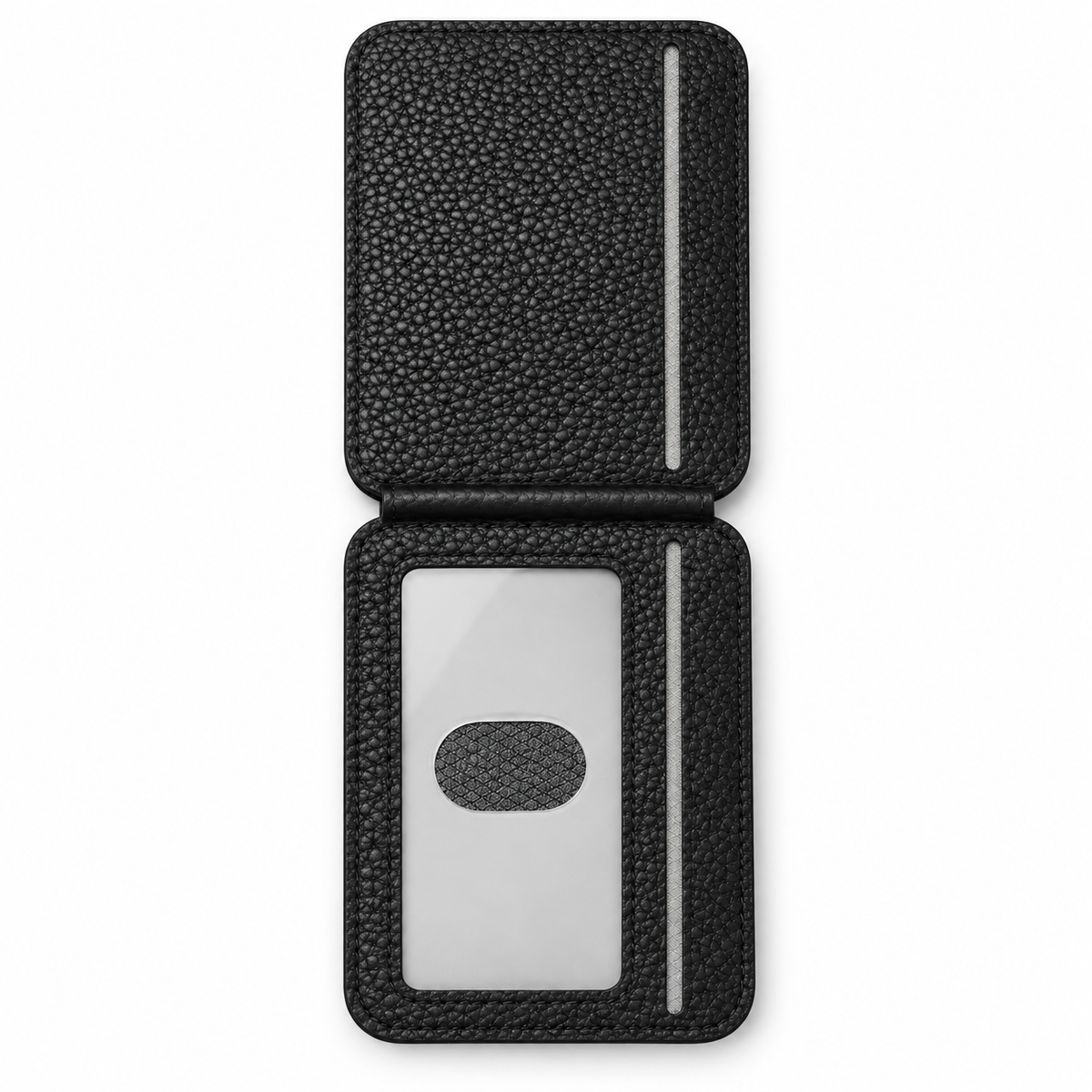 ROKGEN One MagSafe Leather Wallet & Stand - Black