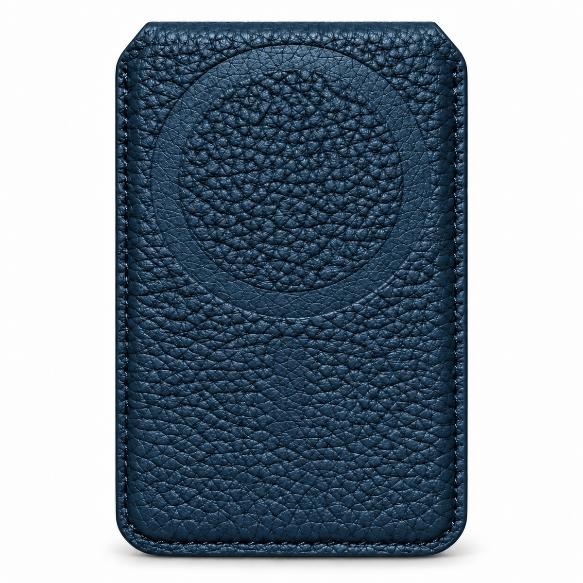 ROKGEN One MagSafe Leather Wallet & Stand - Navy Blue