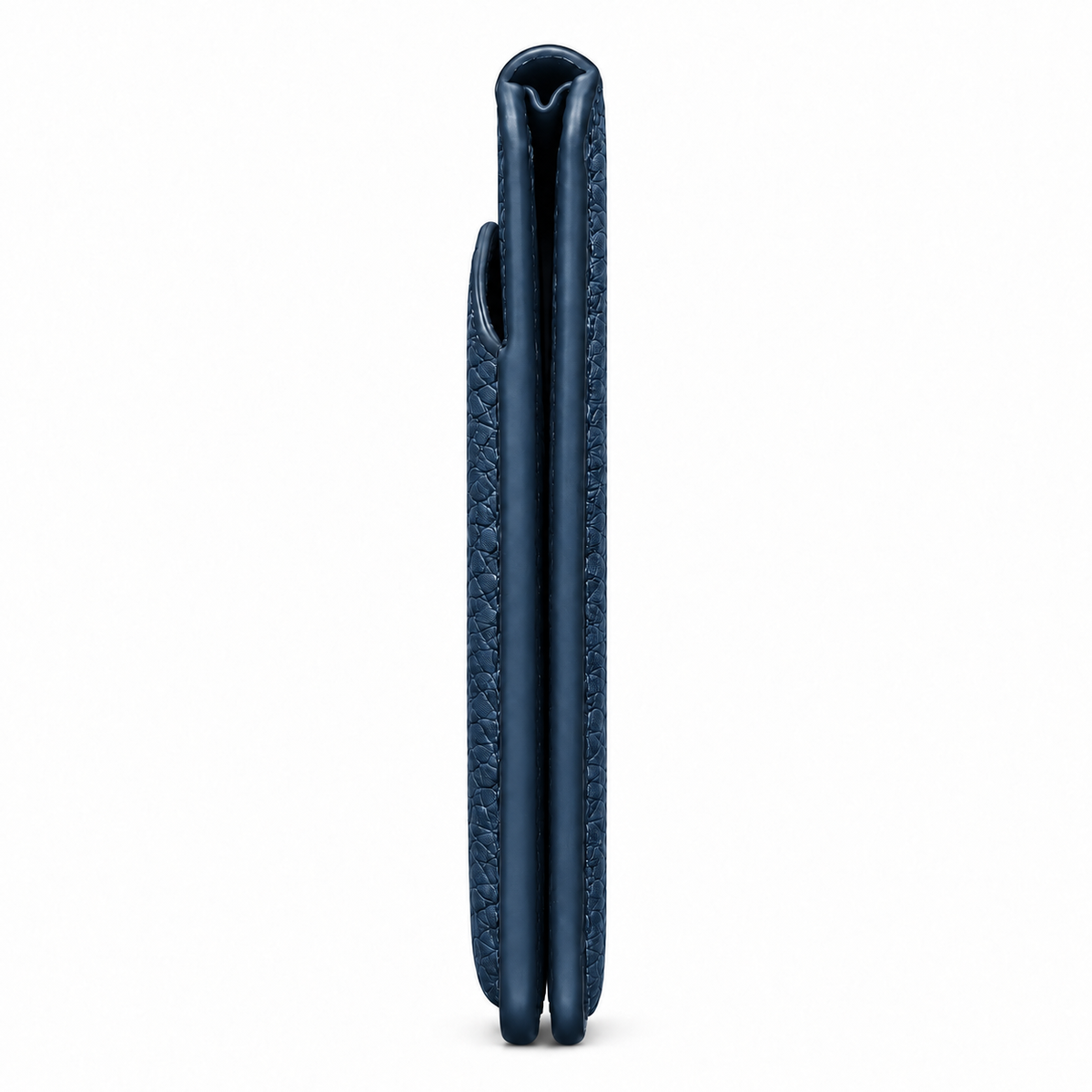 ROKGEN One MagSafe Leather Wallet & Stand - Navy Blue